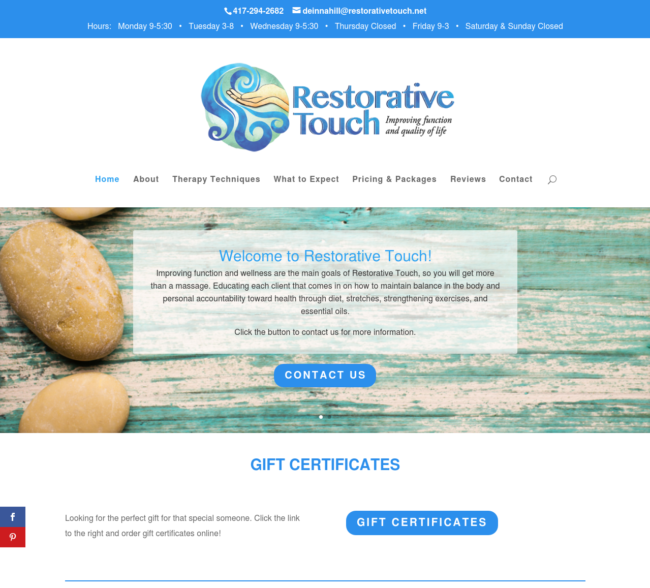 Restorative Touch Site Image