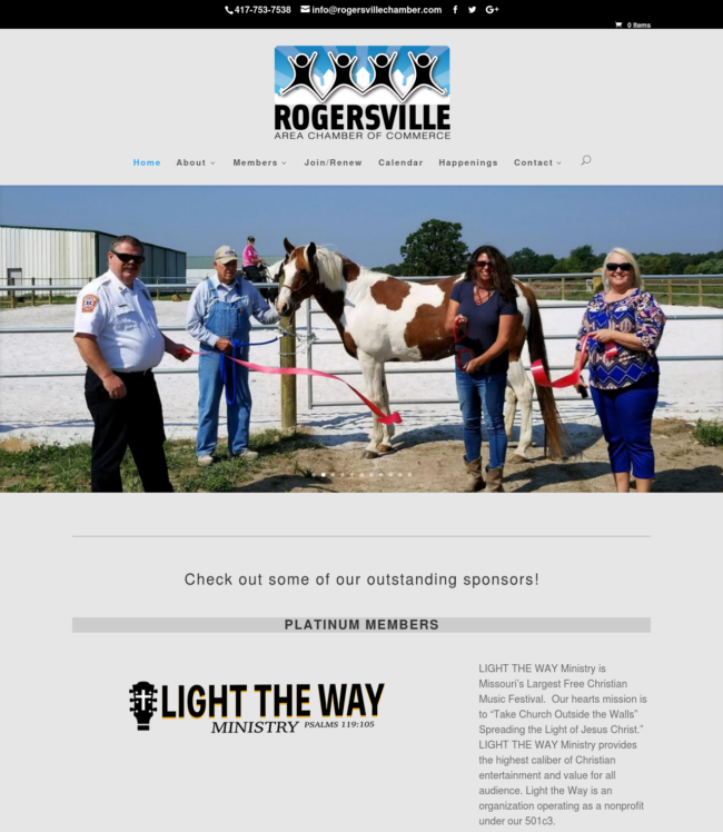 Rogersville Chamber Site Image